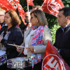 Manifestación en Badajoz para que los conductores de autobuses se jubilen antes