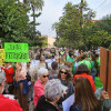 Comienza la manifestación por el río Guadiana: cientos de personas protestan en Badajoz