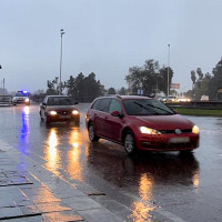 La borrasca Leslie llega a Extremadura: lluvias, tormentas y fuertes rachas de viento