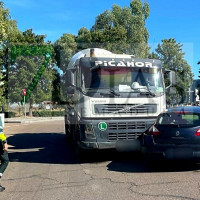 Un accidente urbano en Badajoz deja un herido