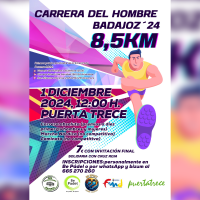 La Carrera del Hombre Badajoz'24 ya tiene fecha de celebración