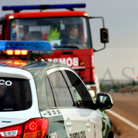 Accidente en la N-630 en Extremadura: intervienen Policía, Bomberos y Guardia Civil