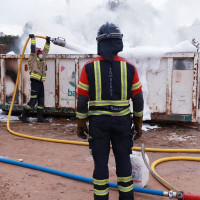 Vecinos de Bótoa: "En pocas semanas se ha quemado el Punto Limpio hasta en dos ocasiones"