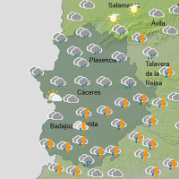 ¿Cuándo está previsto que llueva este martes en Extremadura?