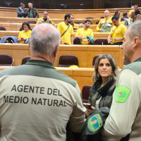 Bomberos y agentes forestales logran que los políticos se pongan de acuerdo