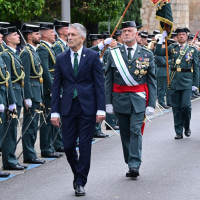 El ministro Marlaska preside en Mérida el acto central de la patrona de la Guardia Civil