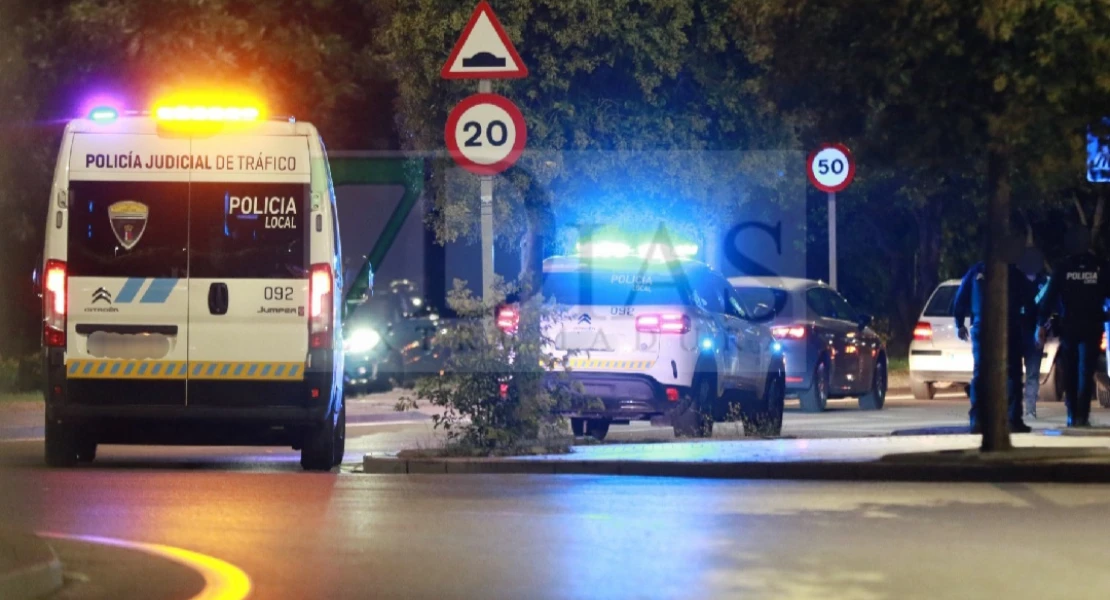 Socorren a un ciclista tras un accidente en Badajoz