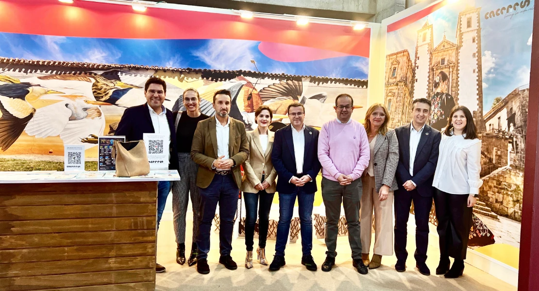 La Diputación de Cáceres promociona el turismo de la provincia en FEHISPOR