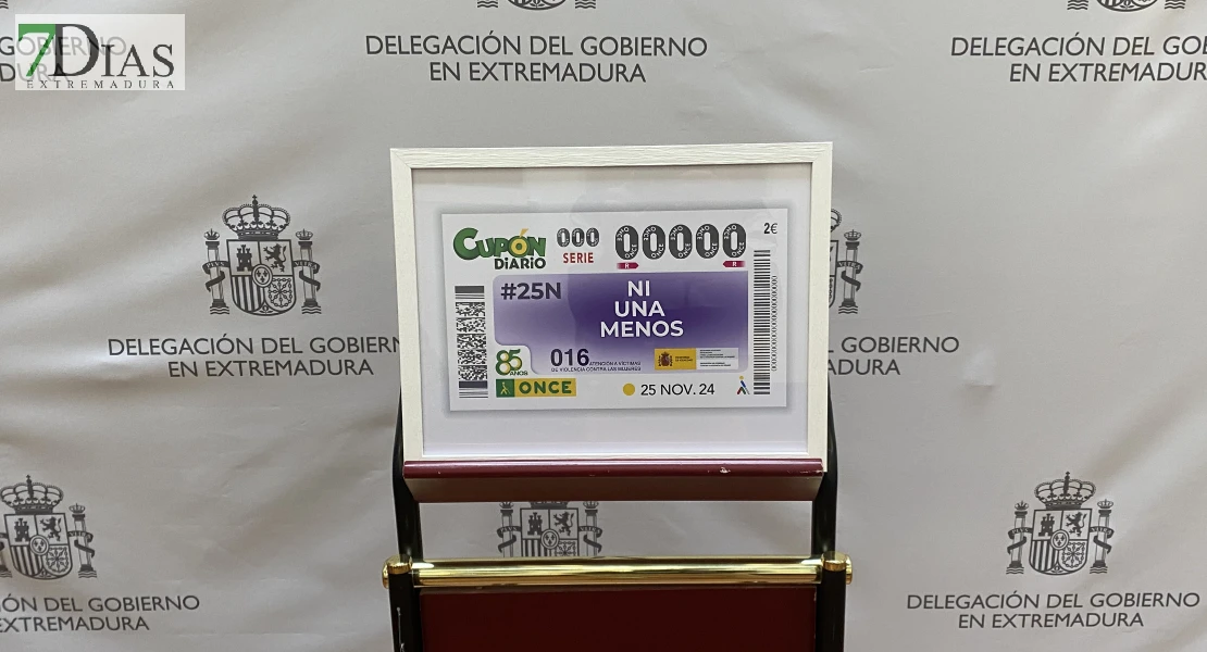 Cupón especial de la ONCE por el Día Internacional de la VdG