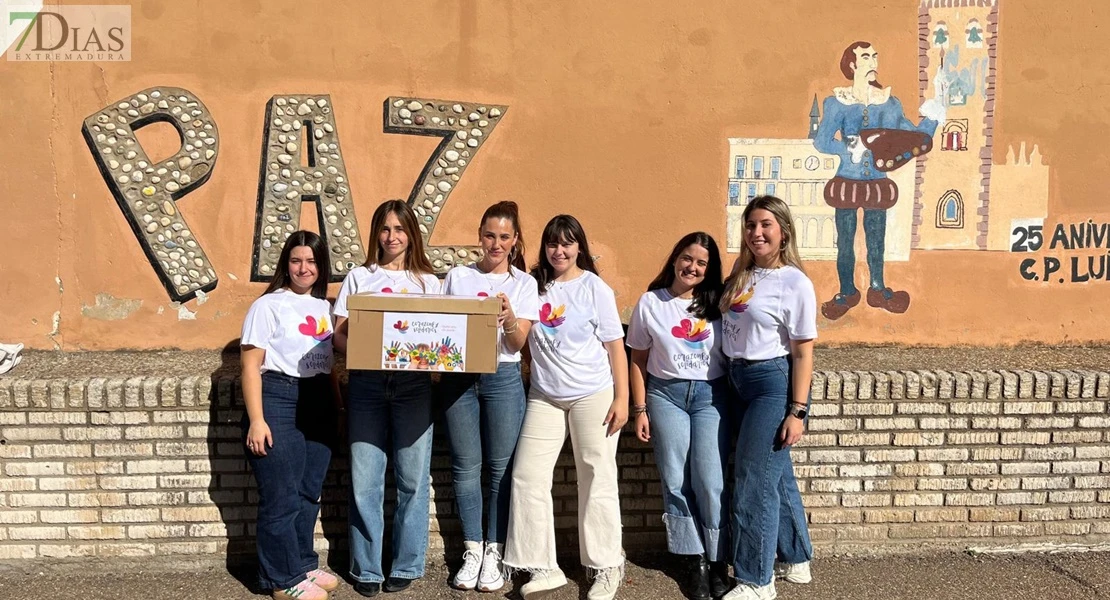 El colegio Luis de Morales y CorazonEx Solidarios se unen por un mismo fin: ayudar a Valencia