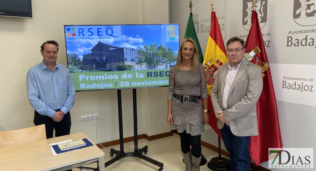 Badajoz acogerá los Premios Real Sociedad Española de la Química