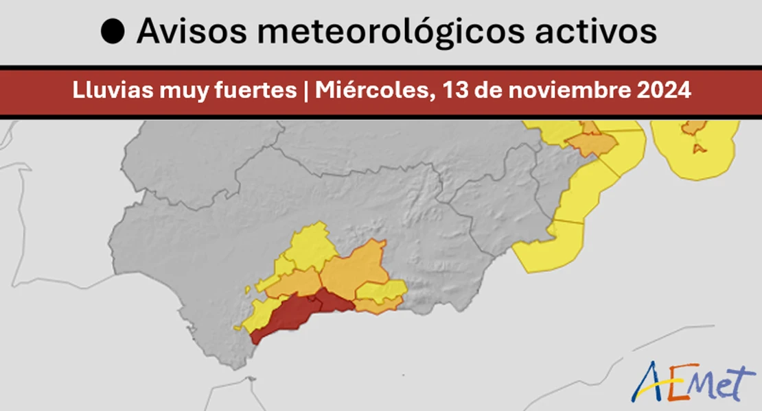 Desalojan a casi 3.000 personas en Málaga