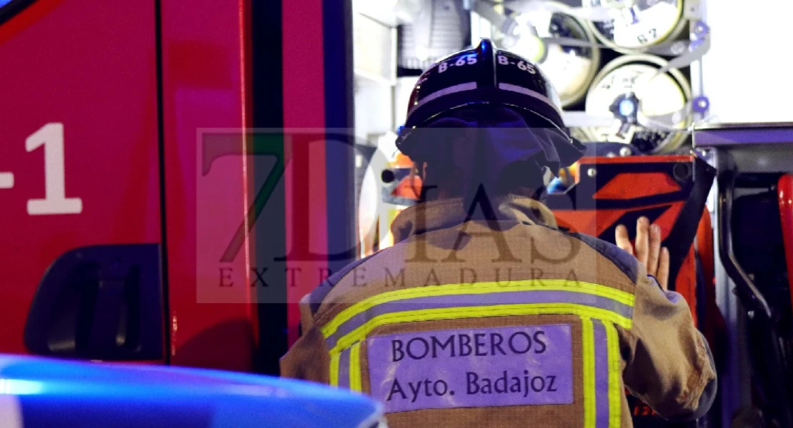 Incendio de vivienda en San Roque (Badajoz)