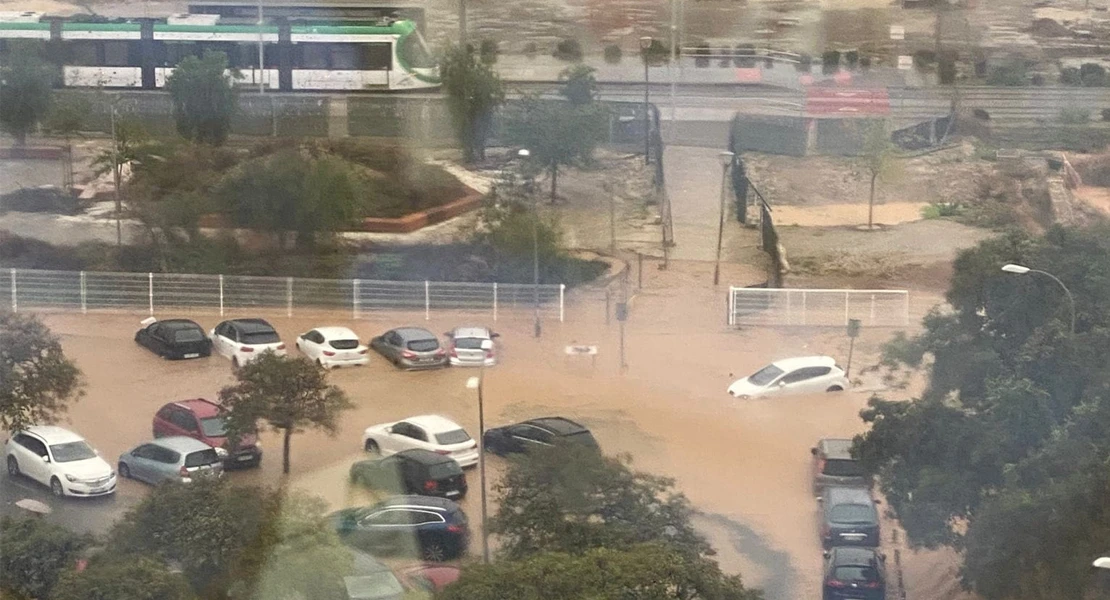 Graves inundaciones en Málaga en apenas unas horas