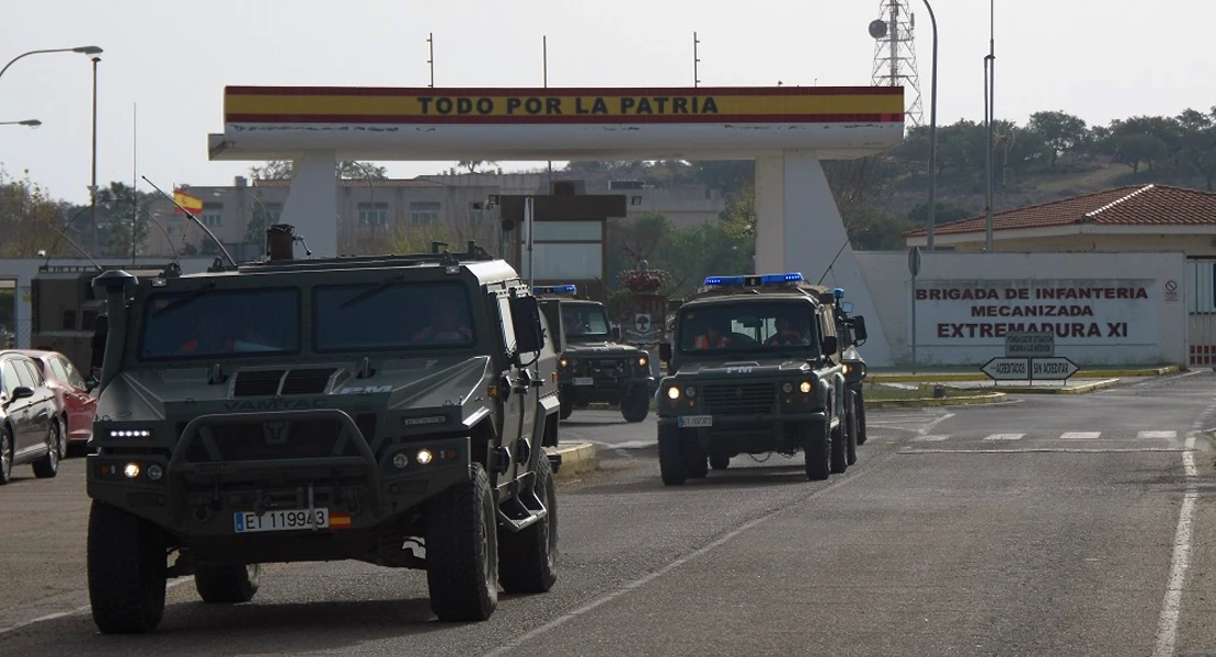 Alertan a los militares de Extremadura: deben estar preparados para ir a Valencia