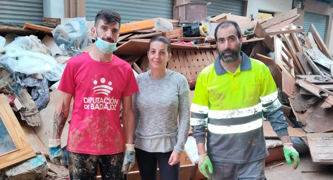 Extremeños en Catarroja, el pueblo al que aún no ha llegado ni Ejército, ni Policía, ni Guardia Civil