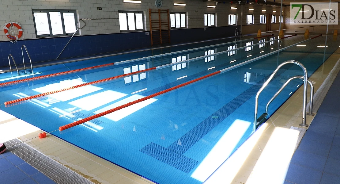 San Vicente de Alcántara amplía su centro deportivo con una piscina terapéutica, otra climatizada y un gimnasio