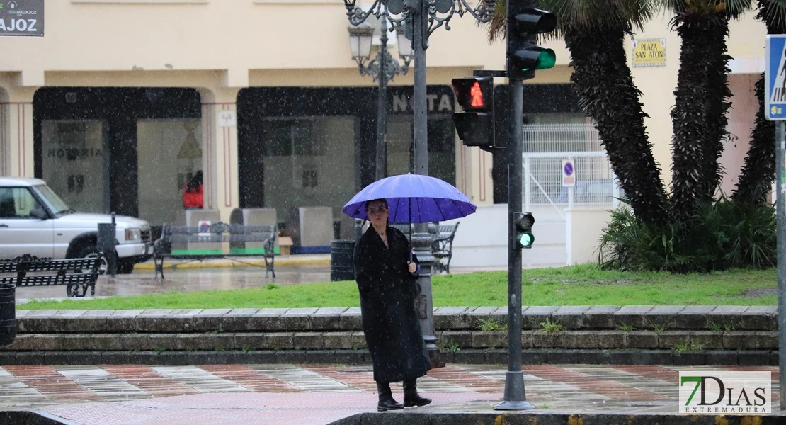 Zonas en las que está previsto que llueva este fin de semana en Extremadura