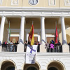 Así ha sido el acto por el 25N en el Ayuntamiento de Badajoz