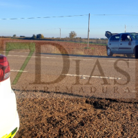 Varios heridos tras un accidente en la carretera Cáceres-Badajoz