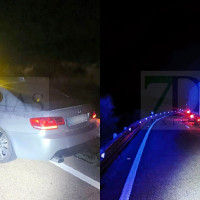 Accidente en la EX-110: implicados un tráiler y un turismo