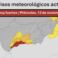 Desalojan a casi 3.000 personas en Málaga