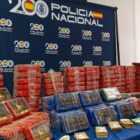 Así ha sido una de las mayores incautaciones de cocaína en la frontera de Caya (BA)