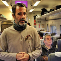 Un nuevo tren turístico lleva a un centenar de visitantes a la Reserva de la Biosfera