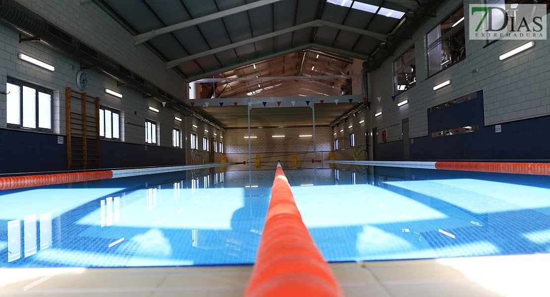 San Vicente de Alcántara amplía su centro deportivo con una piscina terapéutica, otra climatizada y un gimnasio