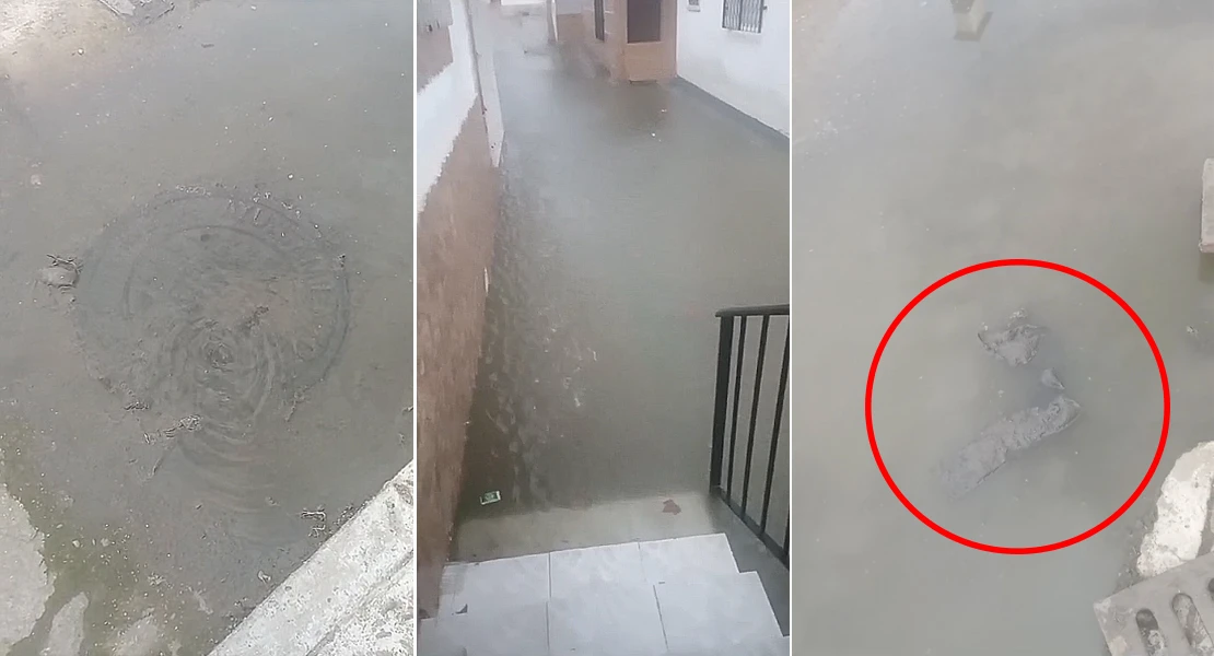 Vecinos de Badajoz viven entre aguas fecales a diario: "Es asqueroso"