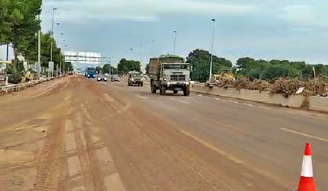 Comienzan los trabajos en las carreteras más dañadas por la DANA