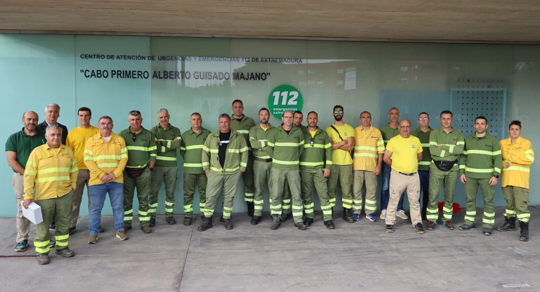 Continúa la solidaridad desde Extremadura: parten hasta Valencia más de 60 bomberos este viernes