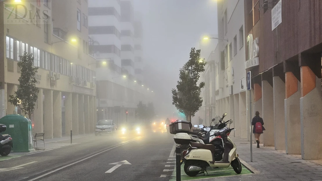 Badajoz amanece con bancos de niebla: ¿qué día nos espera?