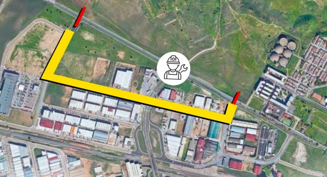 Abierto el tráfico en la nueva rotonda entre El Nevero y la carretera de Campo Maior