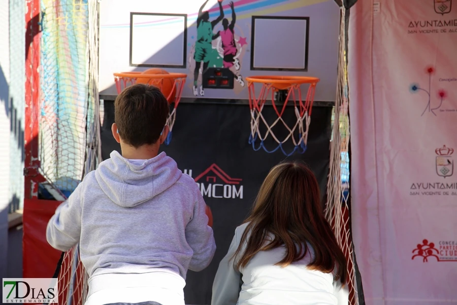 Suberocio lleva la diversión y la ilusión a los jóvenes de San Vicente