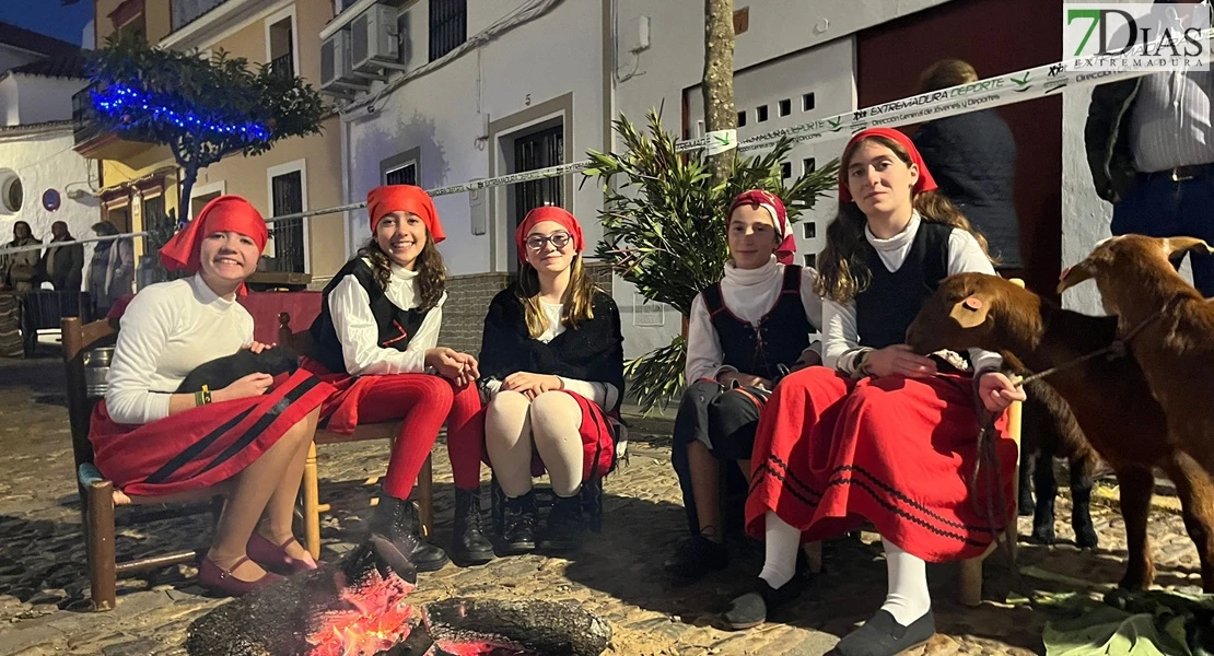 Valencia del Ventoso se vuelca con la celebración de su Belén viviente