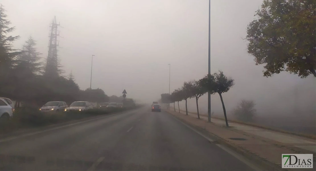 Niebla y frío en el puente de diciembre en Extremadura