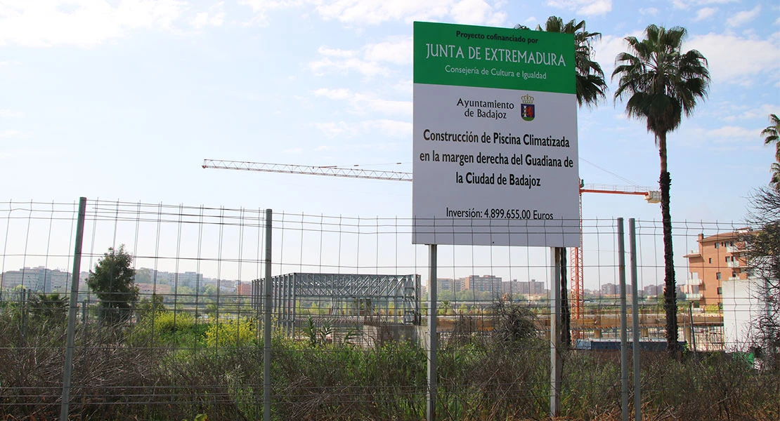 El Ayto. da una fecha para la piscina de la margen derecha de Badajoz