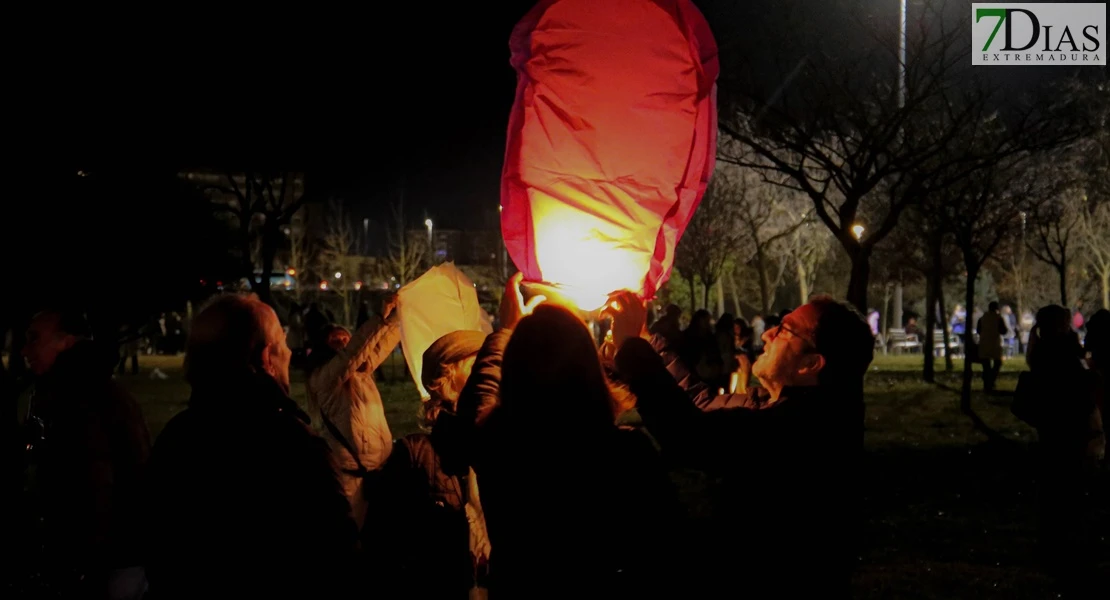 FOTONOTICIA: Así vivieron los pacenses 'la noche de los deseos'