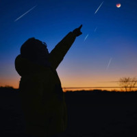 Lluvia de estrellas Úrsidas esta noche: el evento astronómico que cierra el año