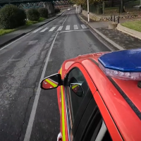 Los bomberos del CPEI, protagonistas en la felicitación de Navidad de la Diputación de Badajoz