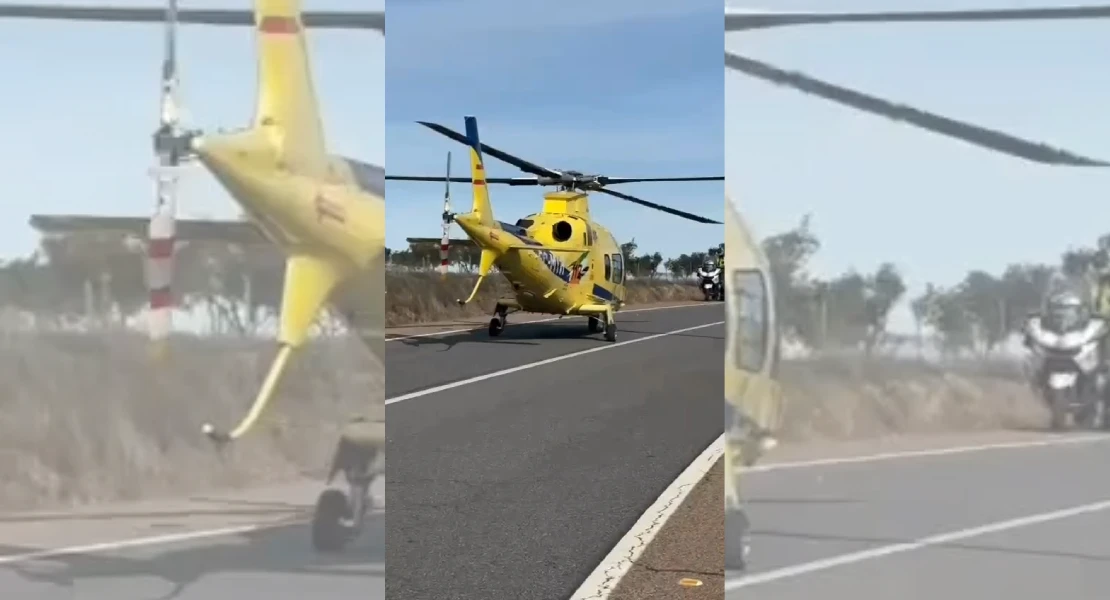 Grave accidente en Fuente de Cantos: actualizan el estado del joven de 22 años