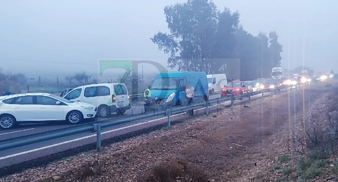 Un total de 10 heridos en un accidente múltiple en la A-5