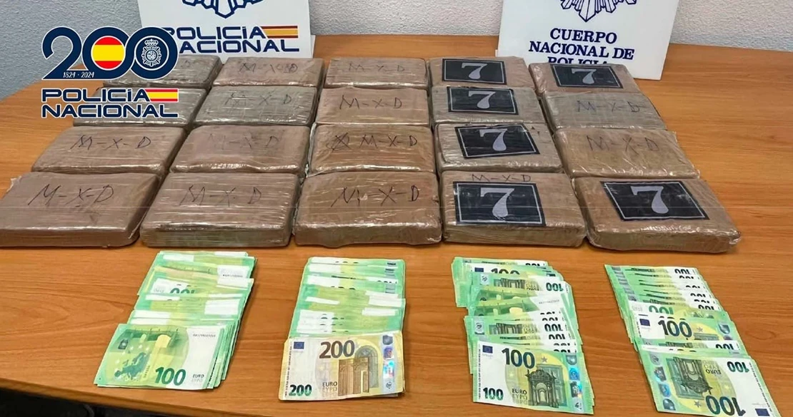 Detenidos tras introducir maletas con cocaína en España