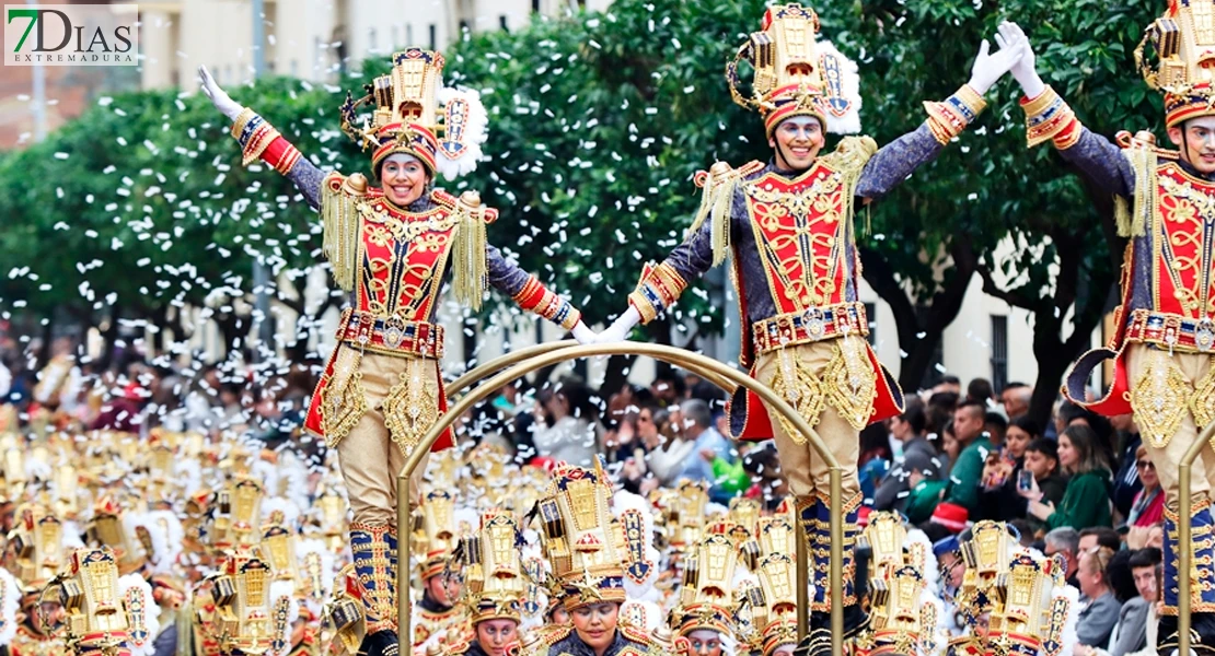 Orden completo de todos los desfiles del Carnaval 2025 de Badajoz