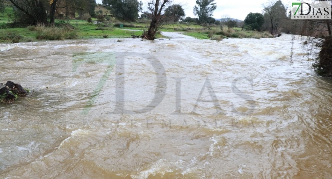 Este es el estado de los arroyos extremeños tras las intensas lluvias