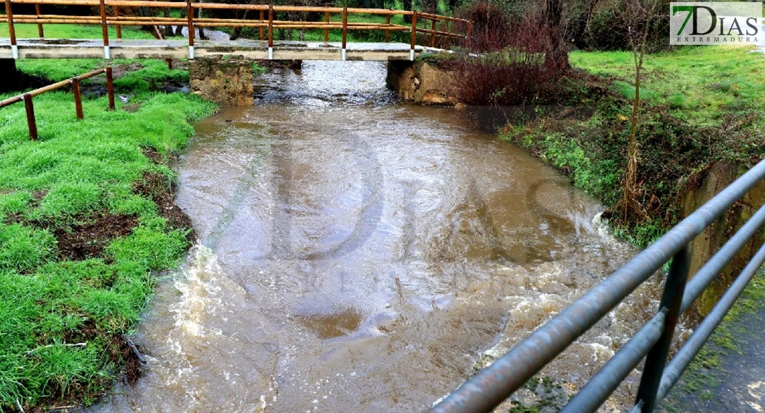 Este es el estado de los arroyos extremeños tras las intensas lluvias