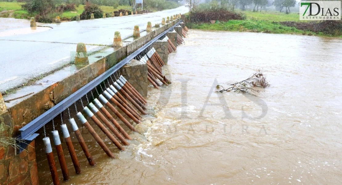 Este es el estado de los arroyos extremeños tras las intensas lluvias