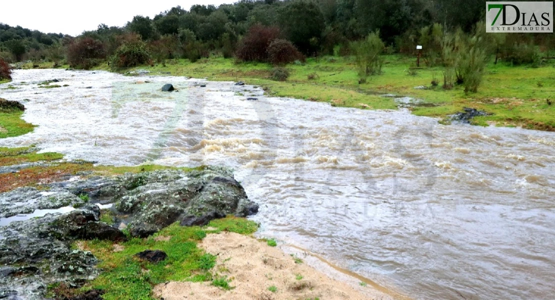 Este es el estado de los arroyos extremeños tras las intensas lluvias