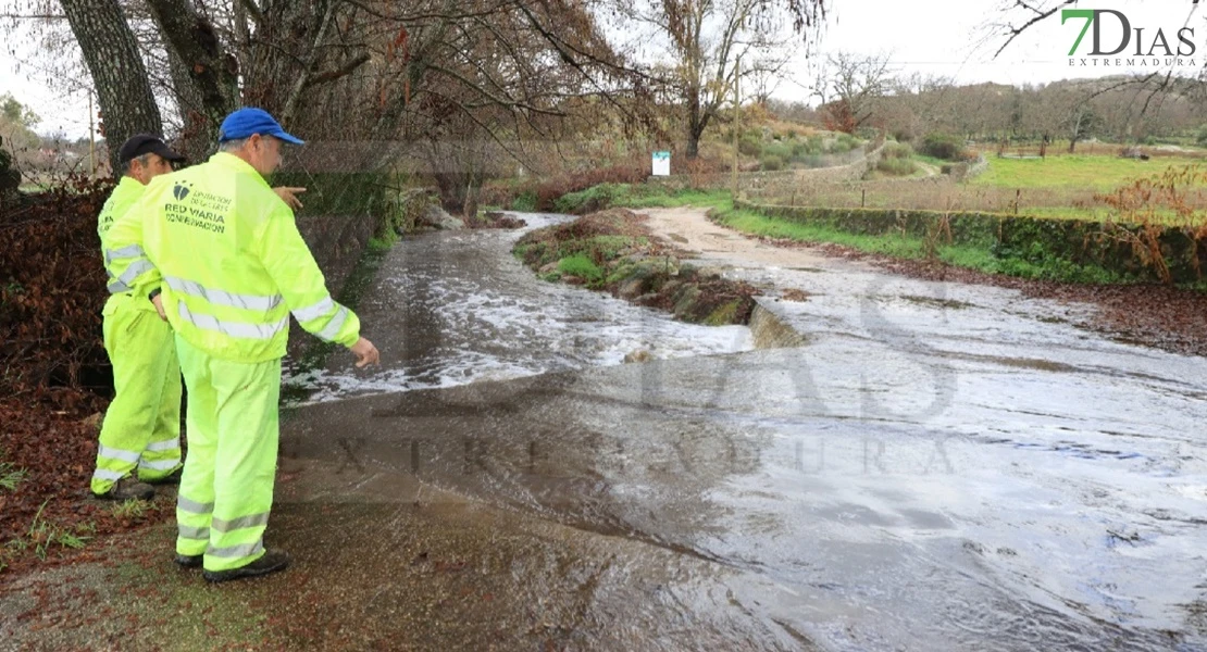 Este es el estado de los arroyos extremeños tras las intensas lluvias